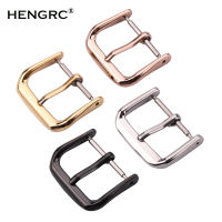 Stainless Steel Watch Buckle 16mm 18mm 20mm 22mm Metal Silver Gold Black Watchbands Strap Clasp Watch Accessory