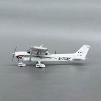 Cessna ทั่วไป1:72สเกลเครื่องบิน N176ME โลหะผสมวัสดุจำลองเครื่องบินจำลองเครื่องประดับที่ระลึกสะสมของขวัญแฟนๆเครื่องบินของเล่นการก่อสร้าง