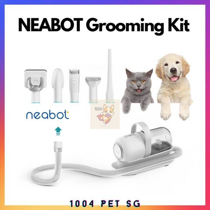 🇸🇬 Neabot Neakasa P1 PRO Pet MultiFunction Fur Shed Trimmer Hair