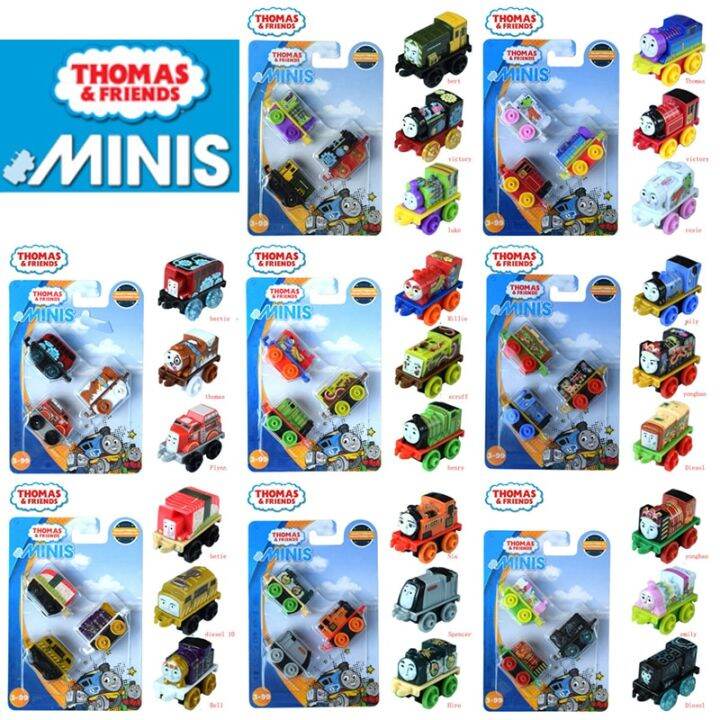 Thomas And Friends Minis Series Trains 3 Pack Set Card Blister ...