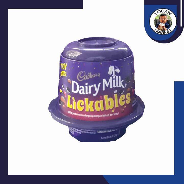 Cadbury Cadburry Lickables Lickable Dairy Milk Coklat Lazada Indonesia