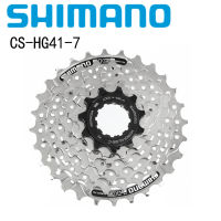 Shimano CS HG41 Cassette 7 Speed 11-28T จักรยานเสือภูเขา MTB จักรยาน7 S HG41-7 Cassette Freewheel Flywheel อุปกรณ์รถจักรยาน Store
