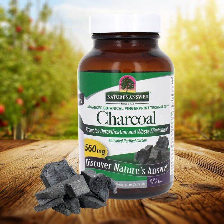 ถ่านกัมมันต์-charcoal-activated-purified-carbon-560-mg-90-veg-caps-natures-answer-ถ่านชาร์โคล