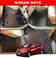 พรมปูพื้นรถยนต์ NISSAN NOTE ยางปูพื้นรถEVA ลายDIAMOND 12ชิ้น เต็มคัน