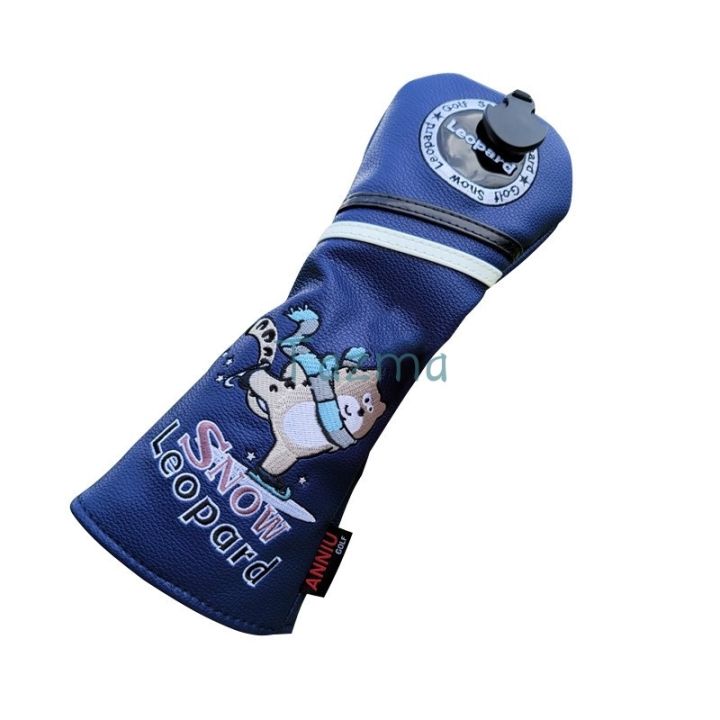 snow-leopard-golf-club-driver-fairway-woods-hybrid-ut-headcover-sports-golf-club-accessories-equipment