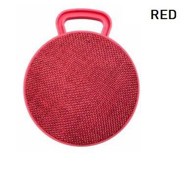 ลำโพงบลูทูธ Bluetooth V4.1 Fabrics Mini Blutooth Speaker - สีแแดง