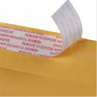 5pcs Yellow Kraft Bubble Mailers Padded Envelopes Shipping Bags Self Seal