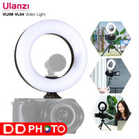 ULANZI VIJIM VL64 RING LIGHT ไฟหัวกล้องสำหรับถ่ายรูป ไลฟ์สด เเบตในตัว