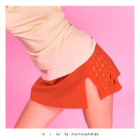 Vinn Patararin - Skirt Laser cut  - กระโปรงสั้น ฉลุลาย