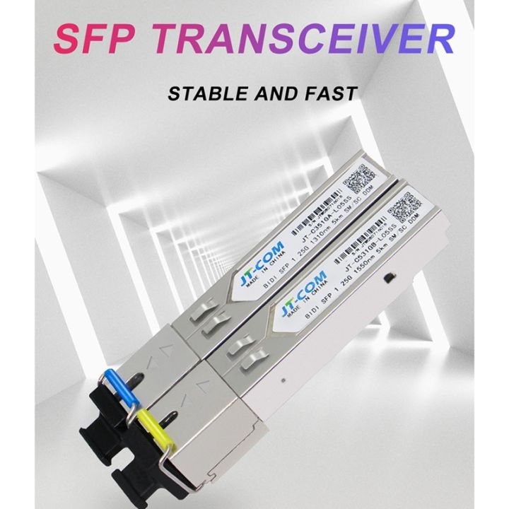 jt-com-2pcs-sc-sfp-module-gigabit-ddm-bidi-mini-gbic-1000mbps-fiber-tranceiver-sfp-module-compatible-with-mikrotik