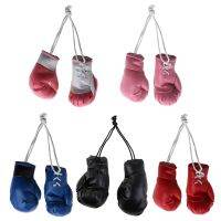 【LZ】▬  Luvas de Boxe Pendente Preto  Azul  Rosa  Rosa Branco  Vermelho Mini Luvas de Perfuração Mini Luvas de Boxe Luvas de Boxe