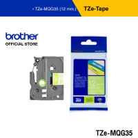 BROTHER Label Tape TZE 12 mm เทปพิมพ์อักษร ขนาด 12 มม. แบบเคลือบพลาสติก