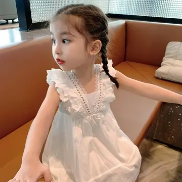 Childrens white clearance cotton dresses