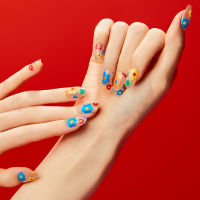 Jelly Palette Nail สติ๊กเกอร์ติดเล็บ - Popcorn Flower