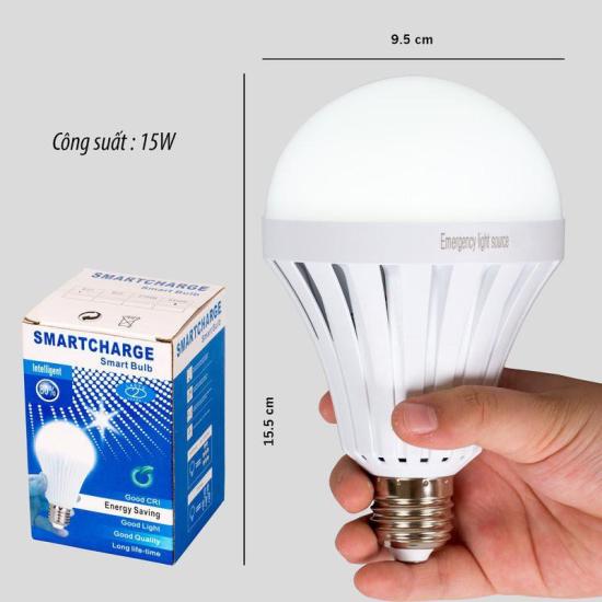 Hcmbóng đèn led tích điện thông minh smartcharge 15w ánh sáng trắng - ảnh sản phẩm 1