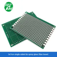 5 x 7CM Single-Sided Spray Tin 1.6 Thick 2.54 Pitch Universal Board Circuit Hole PCB