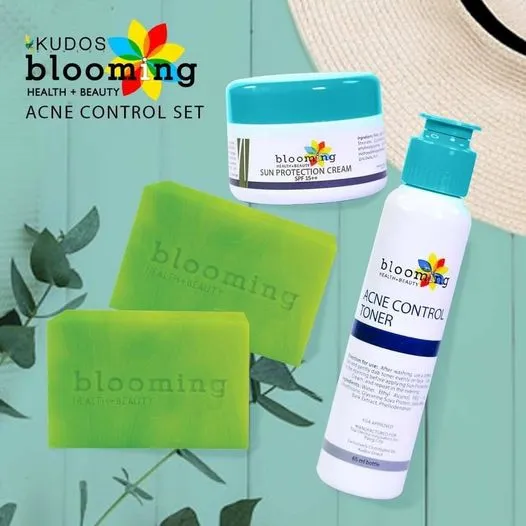 ORIGINAL BLOOMING ACNE CONTROL SET by KUDOS BLOOMING HEALTH + BEAUTY