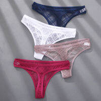 สินค้าพร้อมส่งจากไทย?Angle Bra? (N571) กางเกงชั้นในจีสตริง panties ผ้าซีทรูเซ็กซี่ สำหรับผู้หญิง