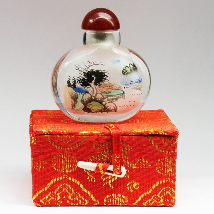 ต้นฉบับ-snuff-bottle-with-inner-painting-chinese-style-on-the-inside-bottle-for-foreigners-to-send-to-friends-optional-screw-mouth-snuff-bottle-durable-and-practical