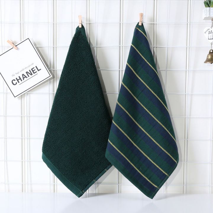 35x35cm-gauze-cotton-color-striped-soft-and-absorbent-double-sided-terry-bathroom-men-face-towel