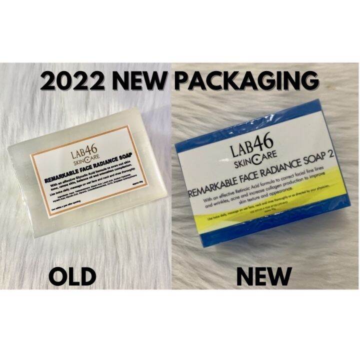 Lab 46 Remarkable Face Radiance Soap Glycolic soap NEW PACKAGING