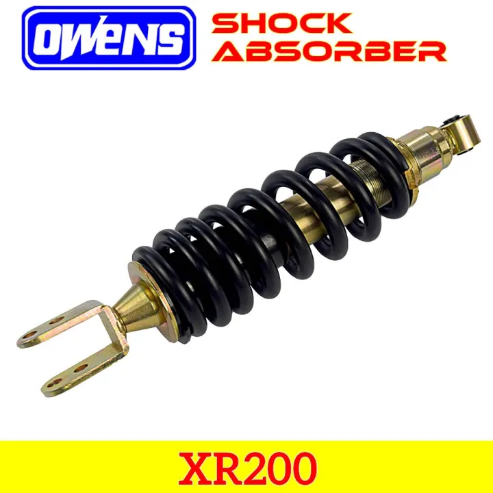 Xr200 Black Matte Owens Motorcycle Rear Shock Absorber Monoshock