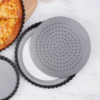 589 Inch Round Pizza Pan Bakeware Non-stick Baking Tray Tart Ring Tartlet Molds Mousse Cake Mould Removable Base Baking Tools