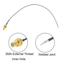 1ชิ้นความยาวสายไฟ5 10 15 20ซม. ปลั๊กสายไฟ Sma ตัวเมียไปที่ Ipex หรือข้อต่อเชื่อม Sma ตัวเมีย Rg1.13เสาอากาศ Rfcable ประกอบ