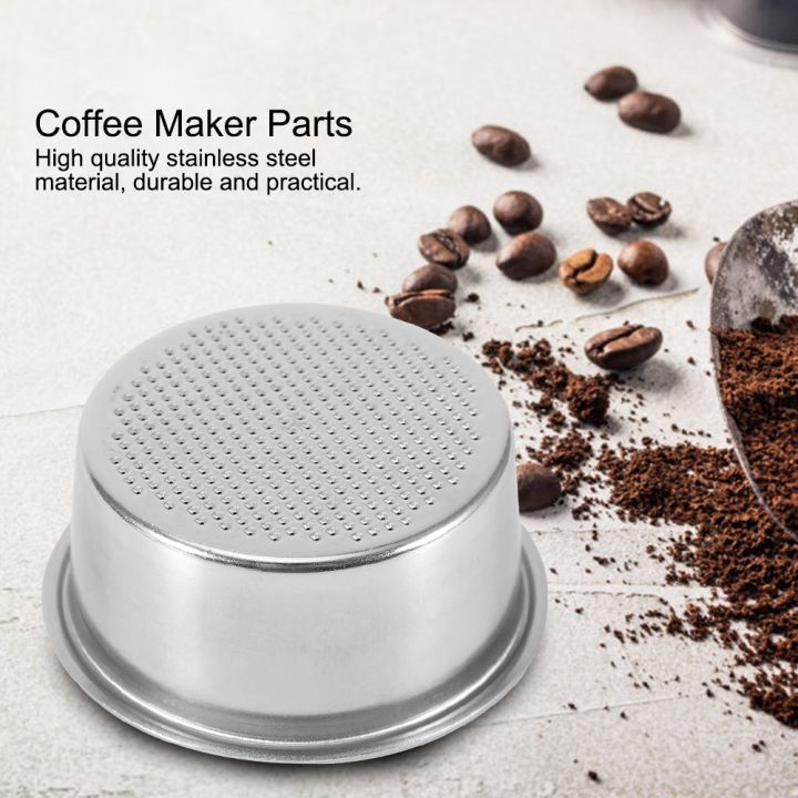 ที่กรองกาแฟกรองตะกร้าสแตนเลส51mm-ตะกร้าที่กรองกาแฟสำหรับเครื่องทำกาแฟในบ้านเครื่องชงกาแฟแรงดันสูง51mm