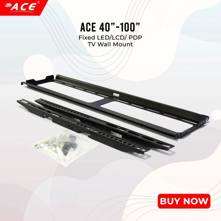 ACE 40"100" Fixed LED/LCD/PDP TV Wall Bracket Lazada PH
