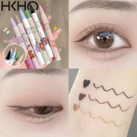 HKHO อายไลเนอร์สีสันสดใสกันน้ำยาวนานแต่งตาปากกาอายไลเนอร์แบบน้ำไม่เปื้อน