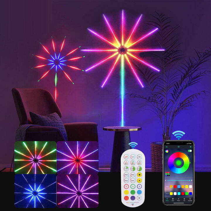 bokali-1เซ็ตใหม่11-led-ดอกไม้ไฟแถบไฟสี-rgb-สมาร์ทเพลงซิงค์-app-และการควบคุมระยะไกล