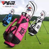 ถุงกอล์ฟสุภาพสตรี PGM จุของได้เยอะมาก (QB094) PGM Ladies microfiber golf stand bag