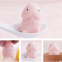 Cosetteme 3pcs Mini Penis Squishy Decompression Squeeze Toy Novelty Tricky Stress Mochi Kawaii Slow Rising Relief Cute Gift