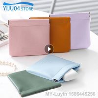 Lipstick Bag Pouch Leather Cable Organizer Jewelry Earphone Pocket Coins Keys Organizer Cosmetic Pouch Household Storage Bags