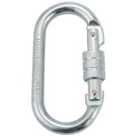 O Shape 25KN Alloy steel Safety Buckle Professional rock climbing carabiner mountaineering buckle main lock