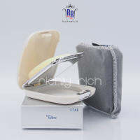 ?แท้|ส่งไว?  Tellme Two-Way case&amp;Sponge เทลมี สปอร์ตทู-เวย์เพาเดอร์ ตลับเค้กสีขาวประกายมุกสะดวกในการพกพาพร้อมสปองค์และกระจกในตัว #ตลับเปล่า