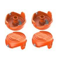 4Pcs Suitable for BLACK+DECKER Accessories Lawn Mower Parts A6486/90583594 Replacement Spool Cover