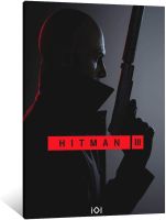 โปสเตอร์ห้องนั่งเล่นศิลปะบนผืนผ้าใบสำหรับติดกำแพงโปสเตอร์ภาพตกแต่ง Hitman 3โปสเตอร์ภาพวาดตกแต่งห้องนอน24 × 36inch60 × 90ซม