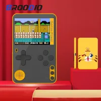 BROODIO Portable Retro Mini Handheld Video Game Console With Built In 500 Games 2.4 Inch Hand Held Retro Electronic Game Machine