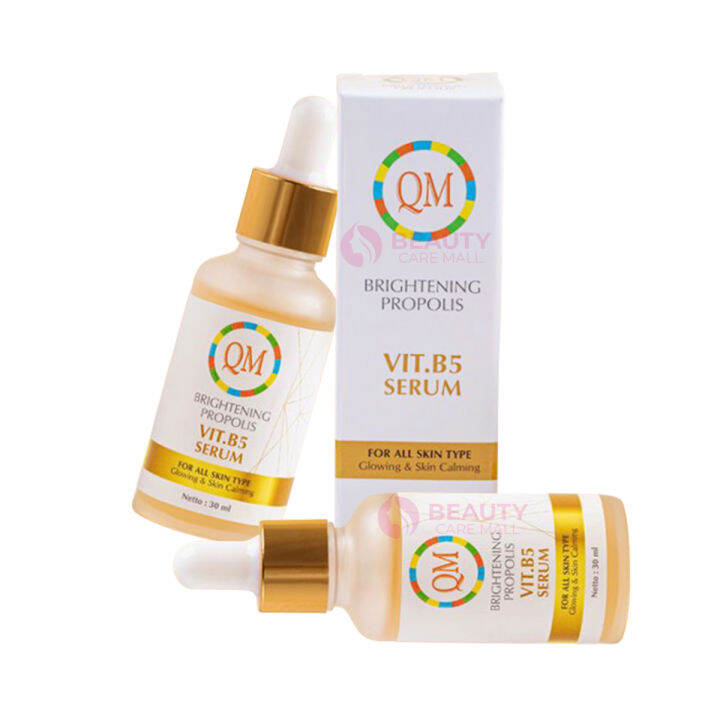 Serum Glowing Wajah Korea Viral Tiktok QM Brightening Propolis
