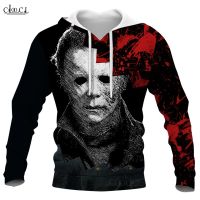 2023 NewCLOOCL ฤดูใบไม้ร่วง Hoodie Michael Myers ตัวอักษรแขนยาวแฟชั่น Street Casual Hoodie Top