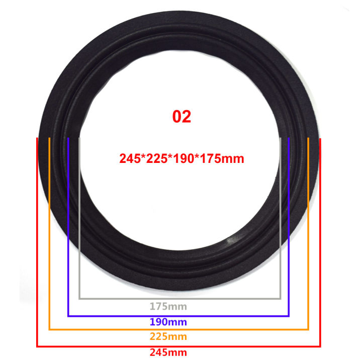 nethra-eye-care-center-แหวนซับวูฟเฟอร์พับได้สำหรับซ่อมขอบโฟมล้อมรอบลำโพง10นิ้วอุปกรณ์เสริมสำหรับซ่อมช่วงล่างแบบทำมือ