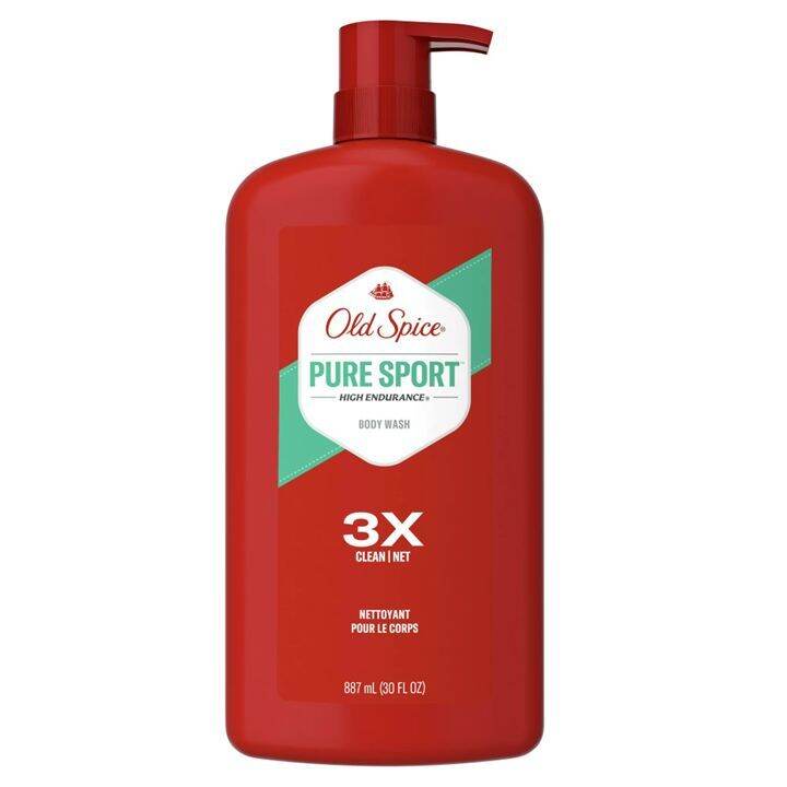 Old Spice Pure Sport High Endurance Body Wash 887ml (30 oz) | Lazada PH