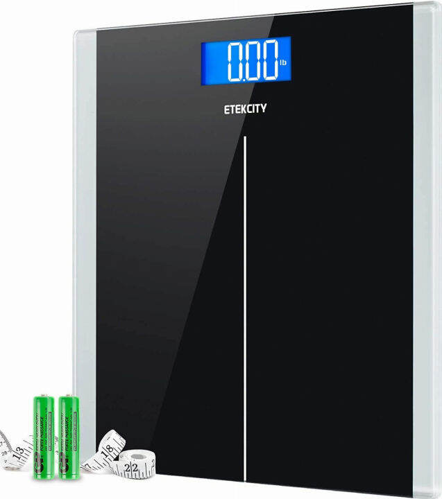 Etekcity Digital Body Weight Bathroom Scale With Step-On Technology ...