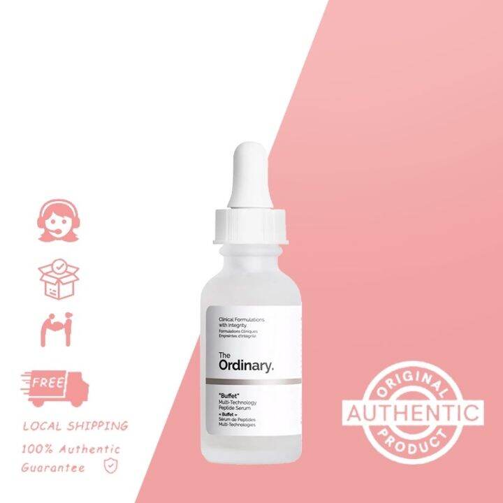 The Ordinary Buffet Multi Technology Peptide Serum 30ml Anti Aging