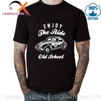 ผ้าฝ้ายแท้เสื้อยืด พิมพ์ลาย Herbie 53 สไตล์คลาสสิก สําหรับผู้ชาย#39; s Bug Cars Car Cool Cal Pride Quality ClothingS-5XL  765T