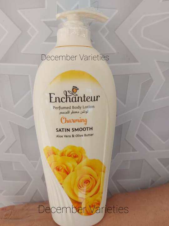 500ML CHARMING ENCHANTEUR PERFUMED BODY LOTION with Aloe Vera and