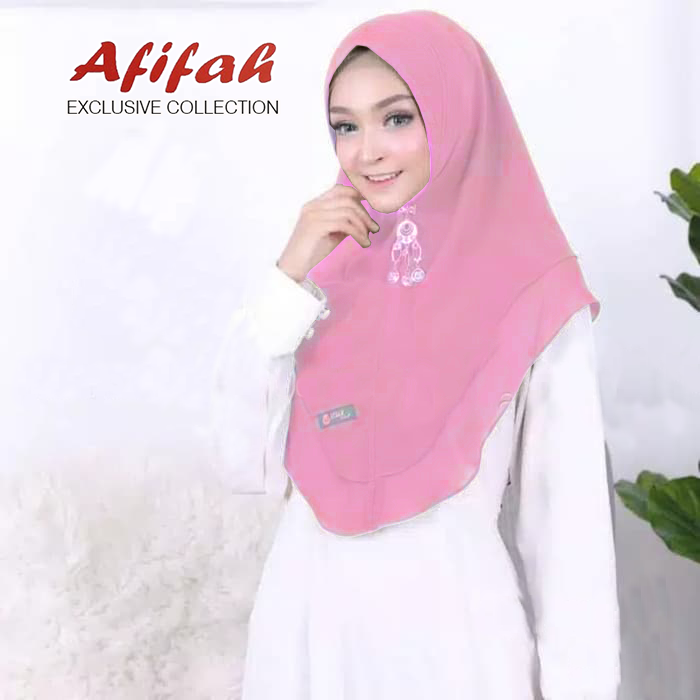 Kerudung Langsung Pakai Model Terbaru Dewasa OVAL Mini 2 Layer Hijab ...