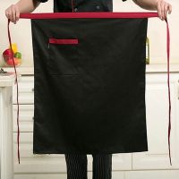 Chef apron special kitchen mens hotel restaurant restaurant back kitchen half-length short apron household cleaning Aprons